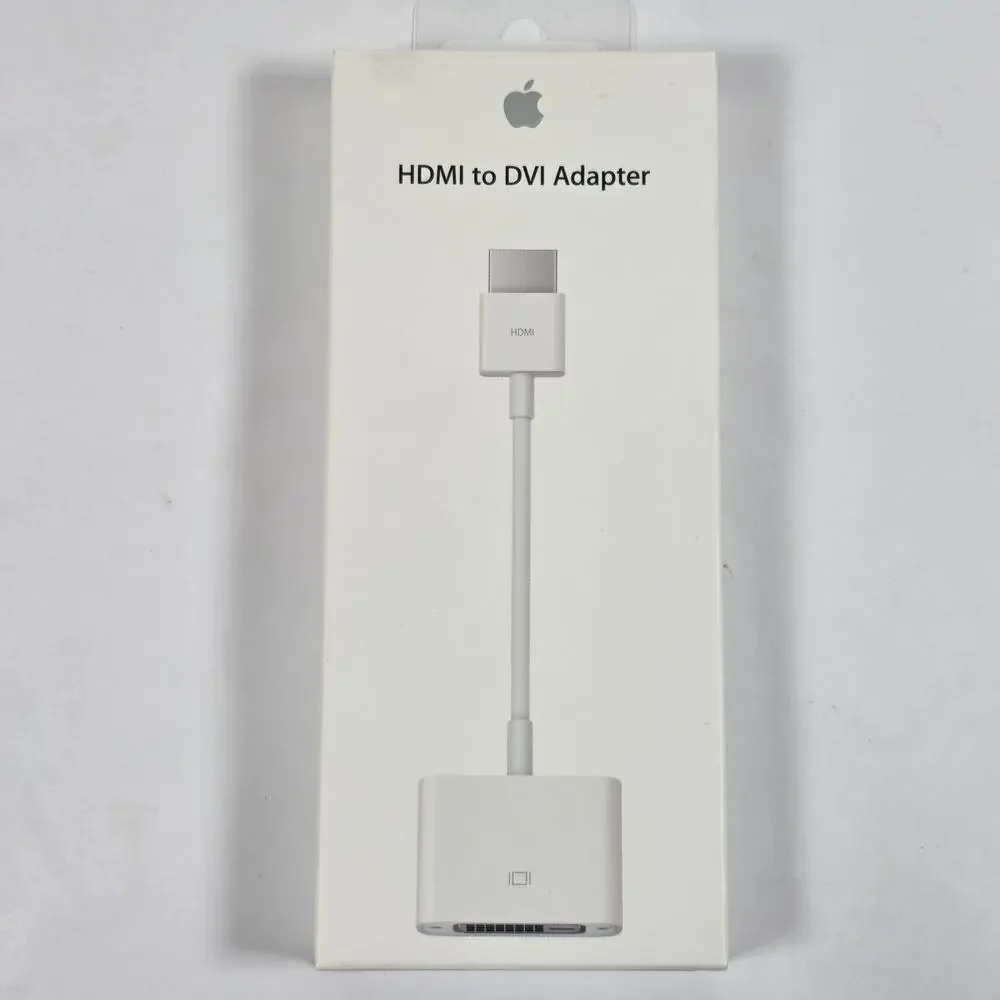 Apple HDMI to DVI Adapter for External Display - White (MB570LL/B)
