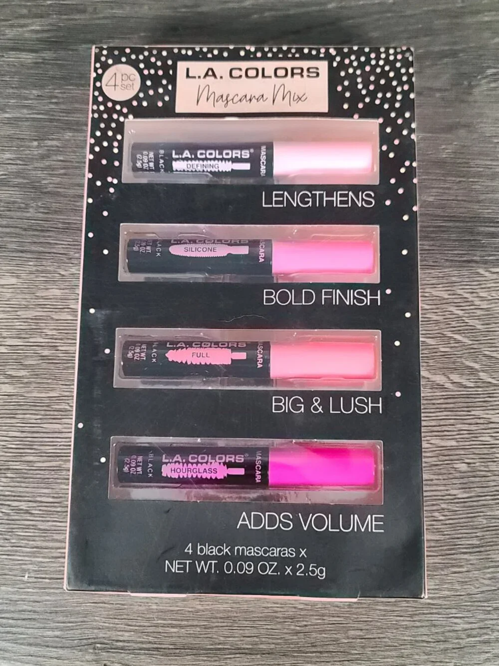 L.A. Colors mix new black
