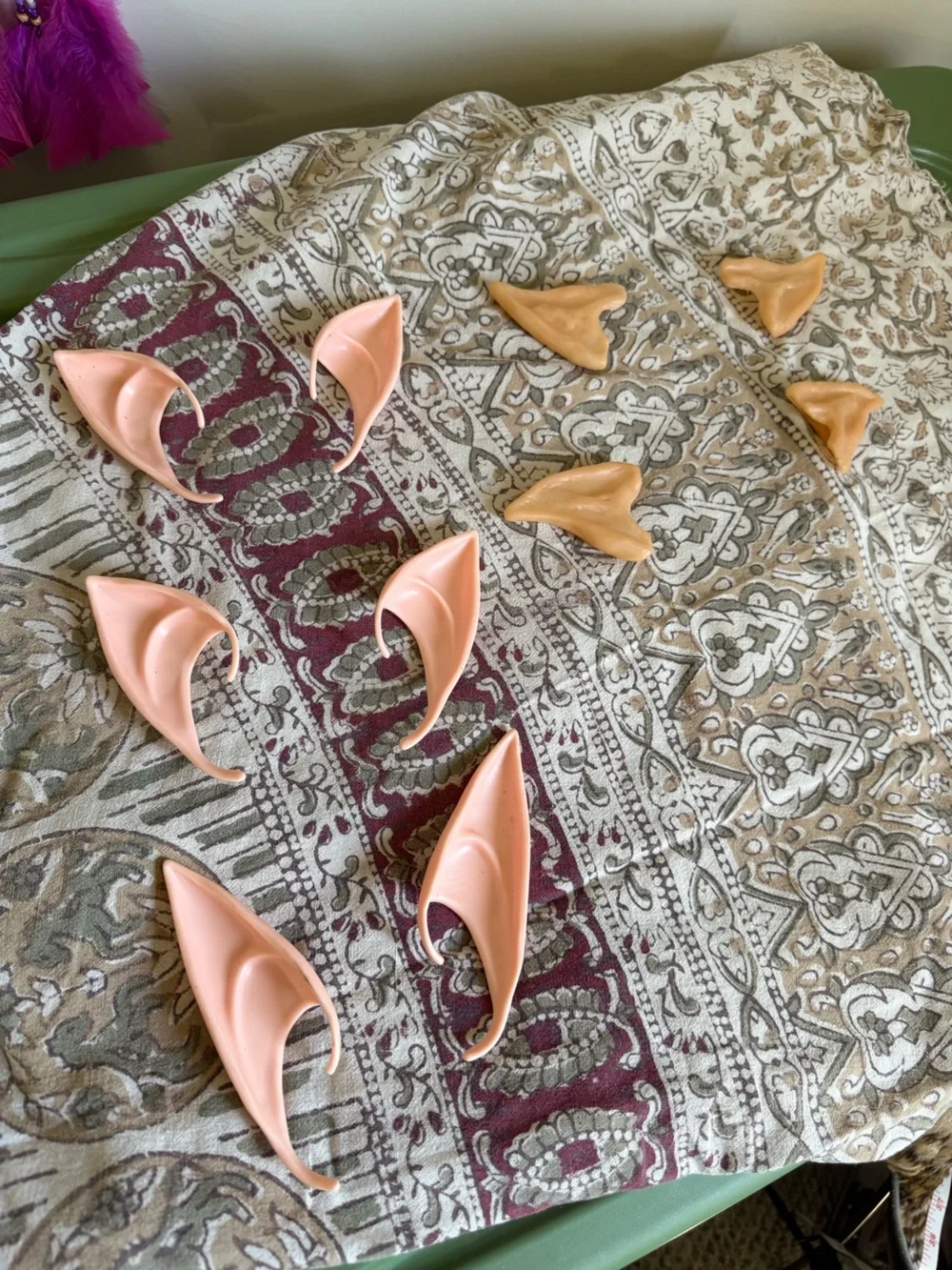 Peach Decorative Elf Ear Set - Home Holiday Accessories