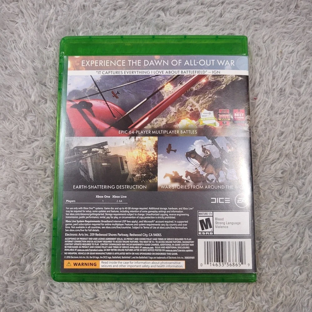 Electronic Arts battlefield xbox