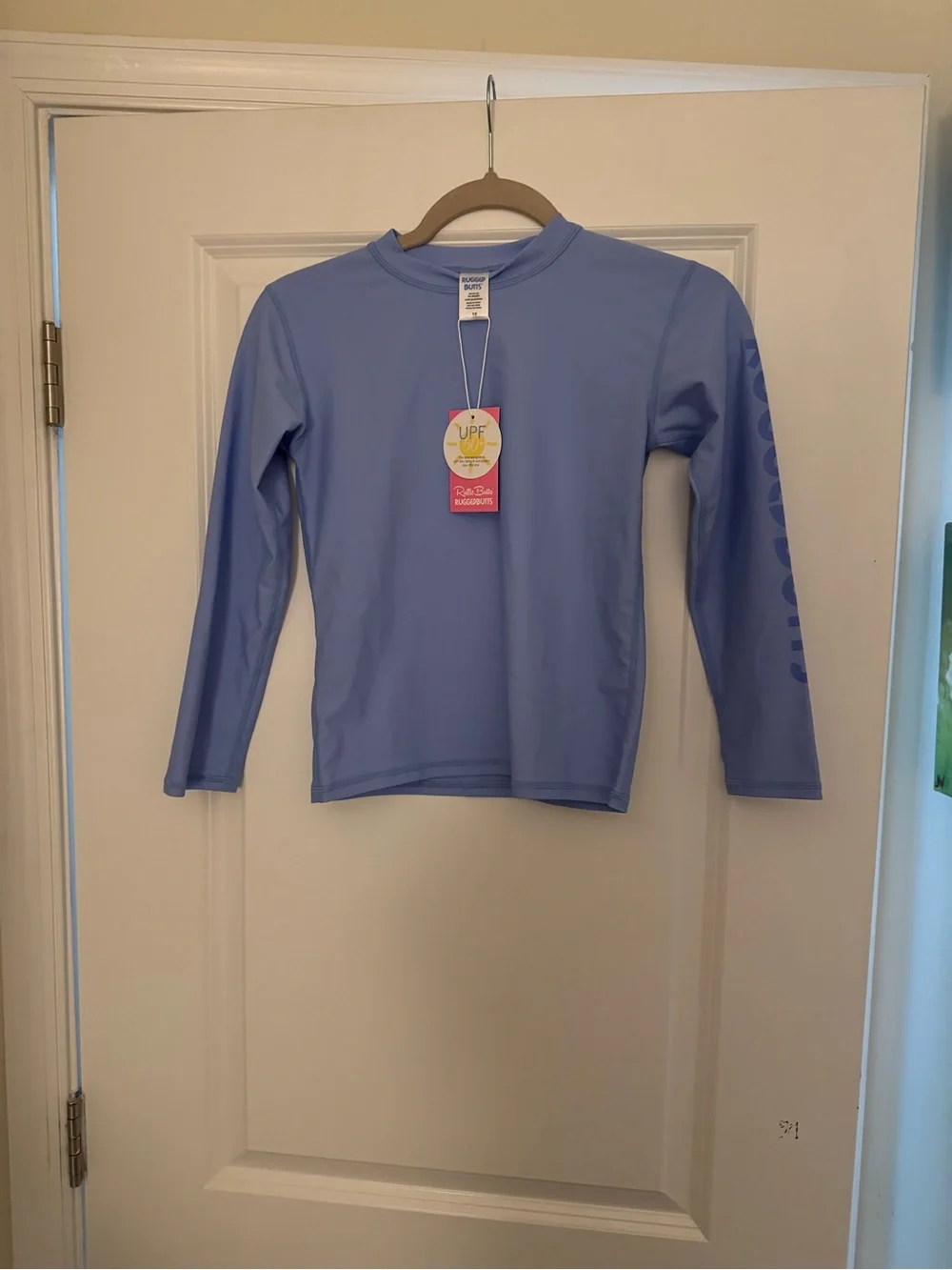 Ruffle Butts swim top size 10 NWT