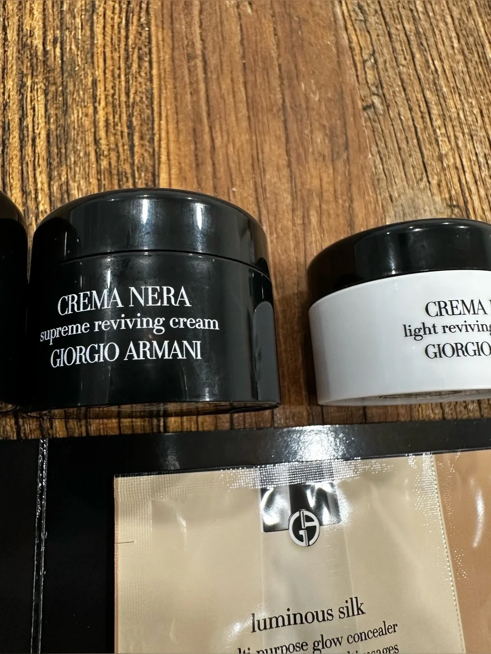 Giorgio Armani travel ready