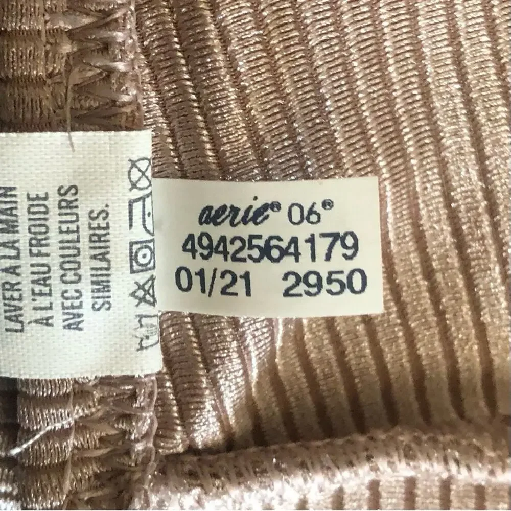 aerie shiny ribbed