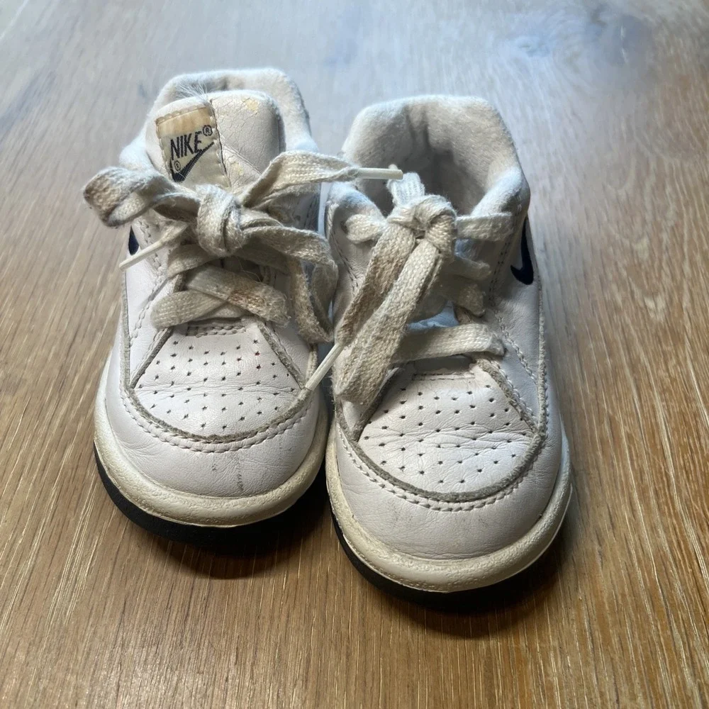 VINTAGE NIKE 961202 UF1 CLASSIC LACE UP SNEAKERS SHOES TODDLER MONARCHS SZ 6‎