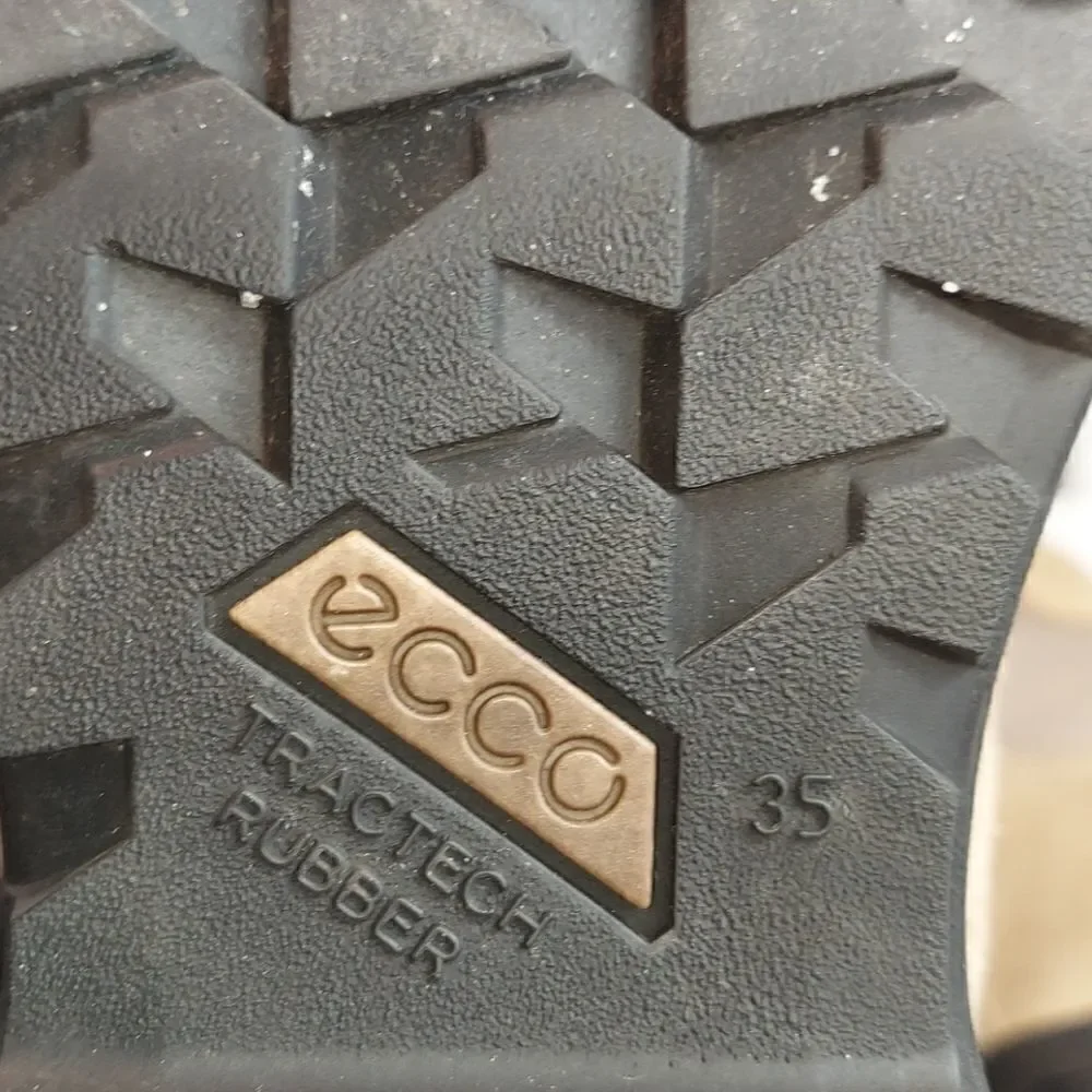 Ecco Gore-tex Fur Trim Sude Winter Boots Sz 35