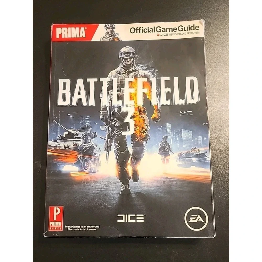 Battlefield 3: Prima‎ Official Game Strategy Guide EA Games Dice CV