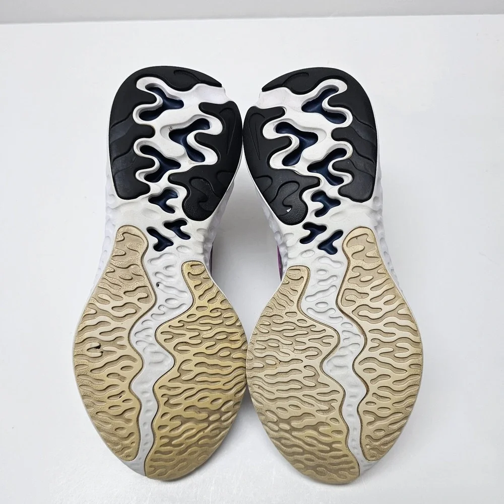 Nike‎ Womens Renew Run CK6360-002 White Running Shoes Sneakers Size 10