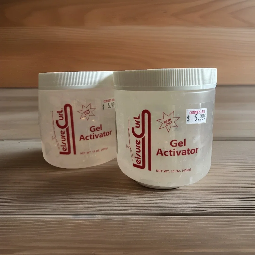 Leisure Curl Gel‎ Activator Regular 16 Ounces (454g) LOT OF 2 New