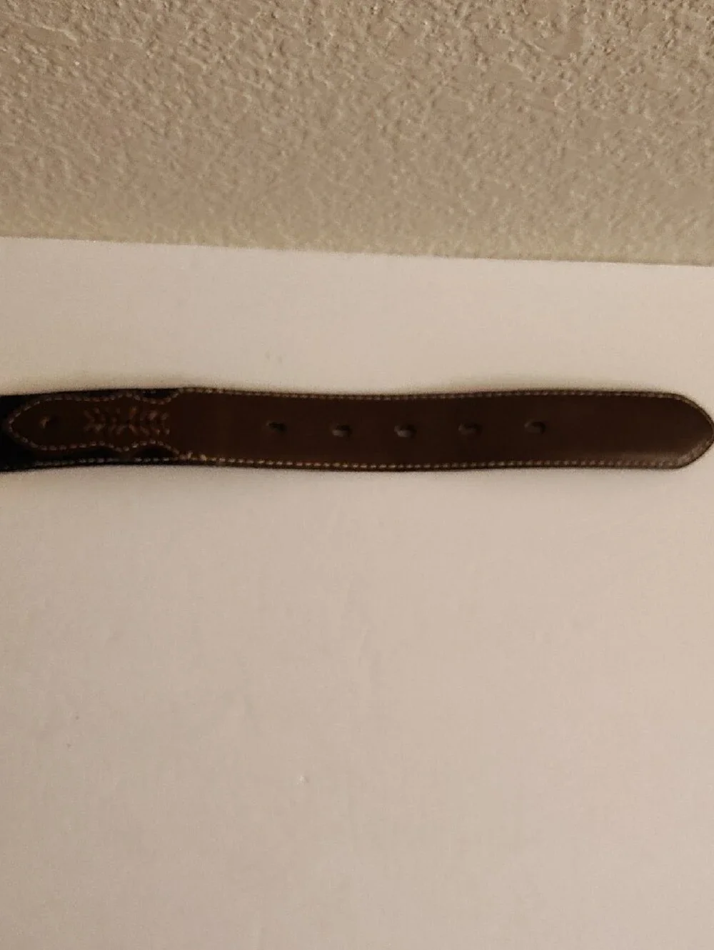 Genuine leather western rodeo