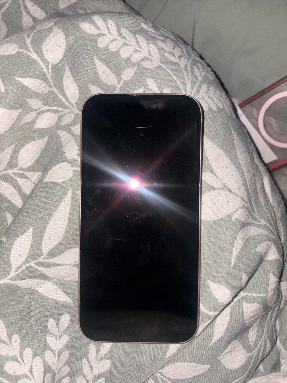 Apple pink iphone