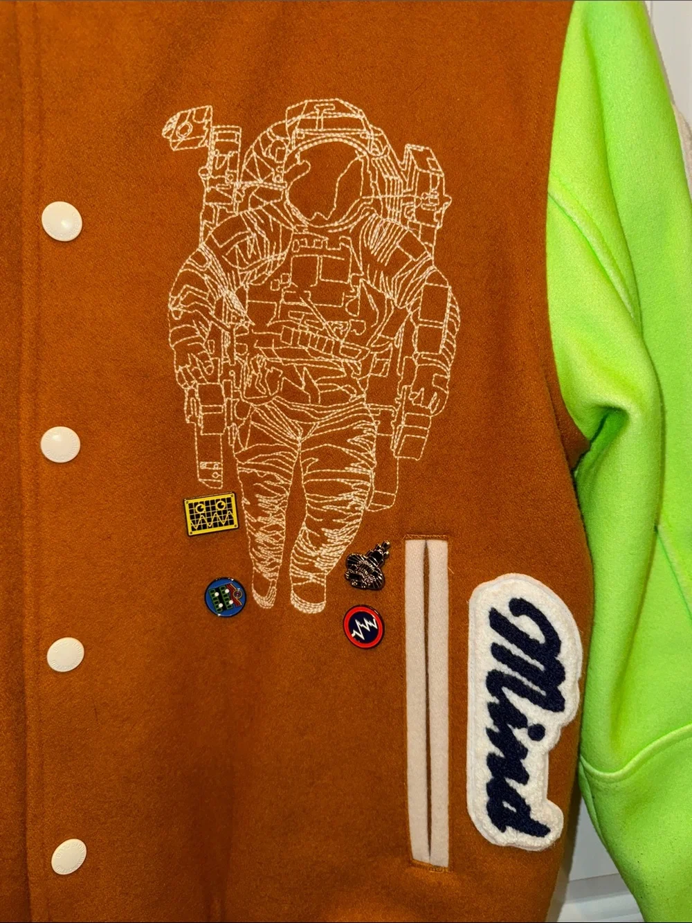 Billionaire Boys Club details appliqué