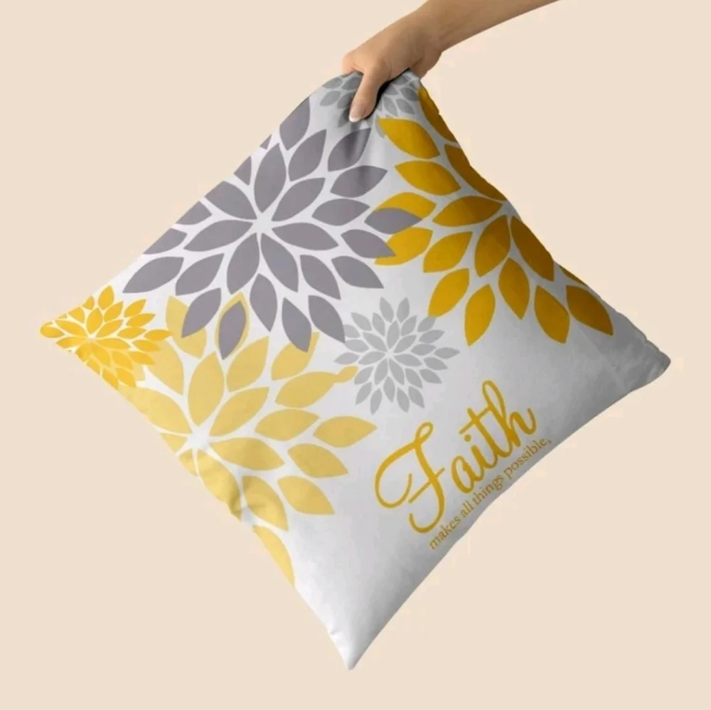 New! Print cushion Cover Btq