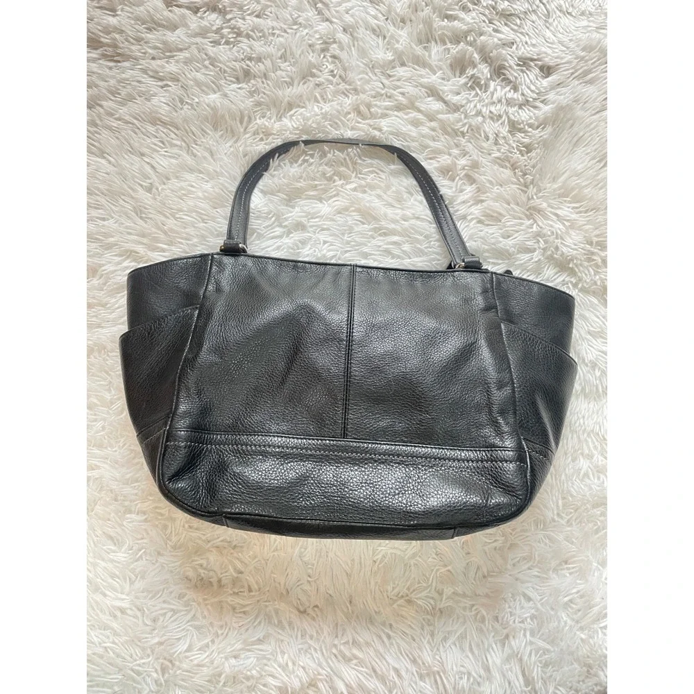 black pebbled