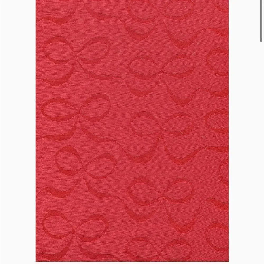 Kate Spade New York Oblong Red Bow Tablecloth!