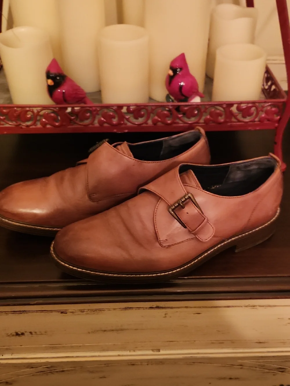 Cole Haan SZ 8 Kennedy Single Monk Strap Oxford