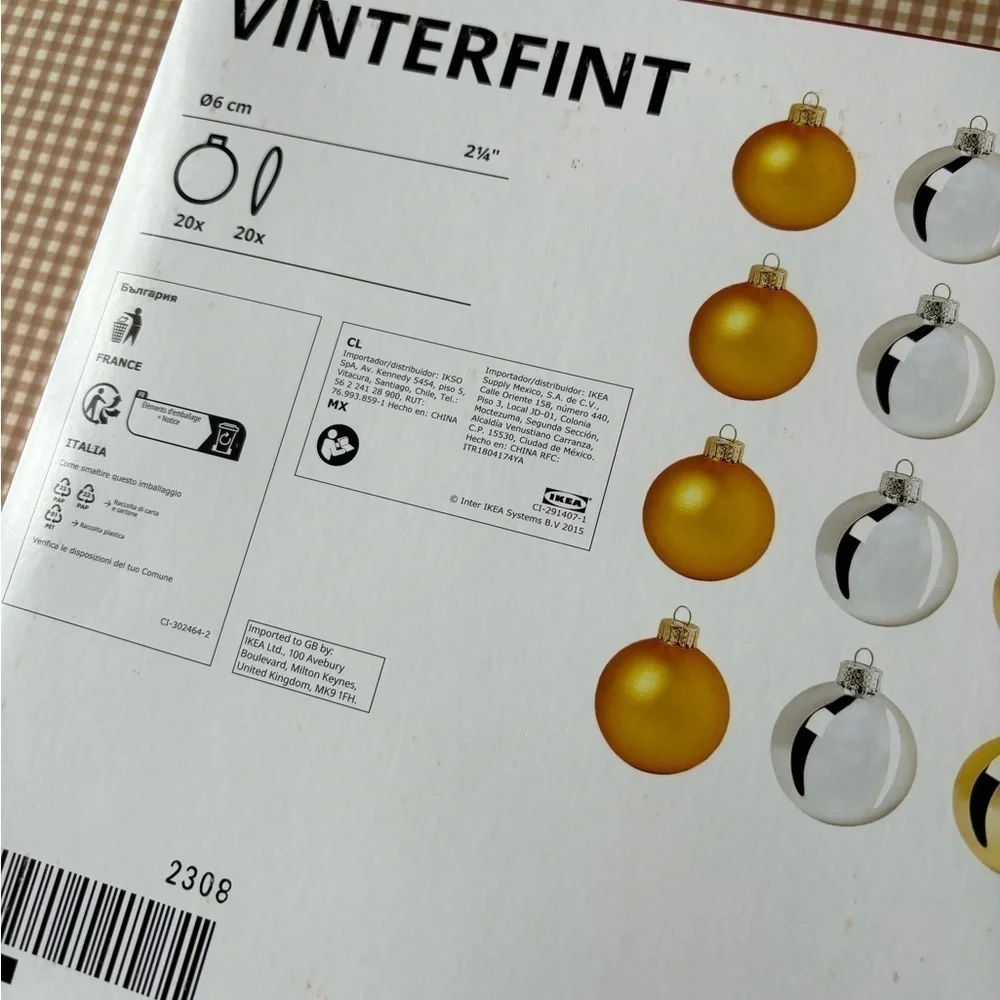 IKEA vinterfint box