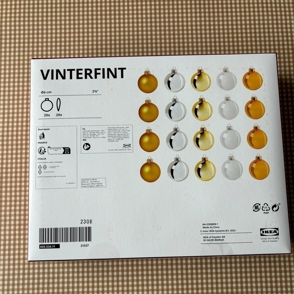 IKEA vinterfint box