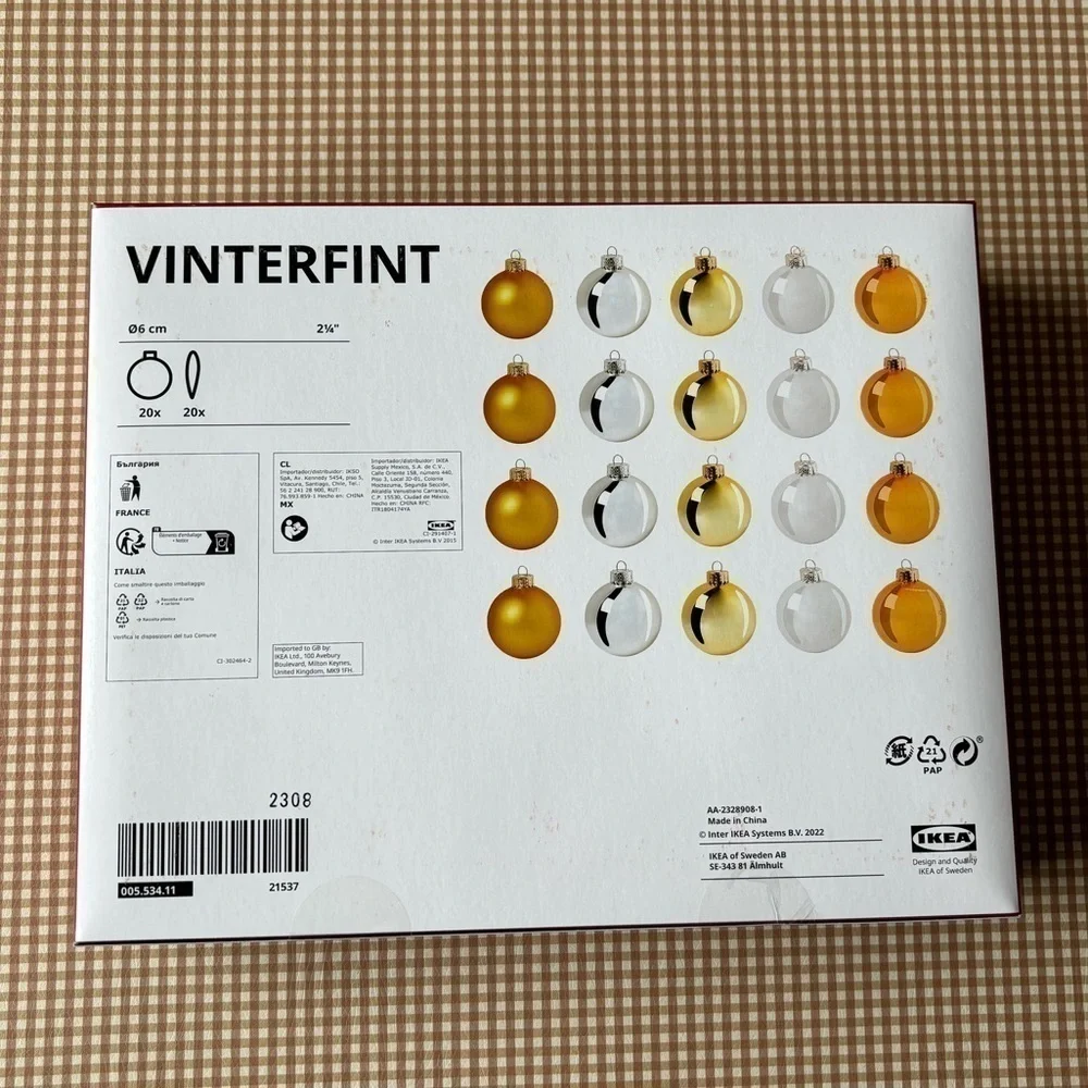 IKEA vinterfint box