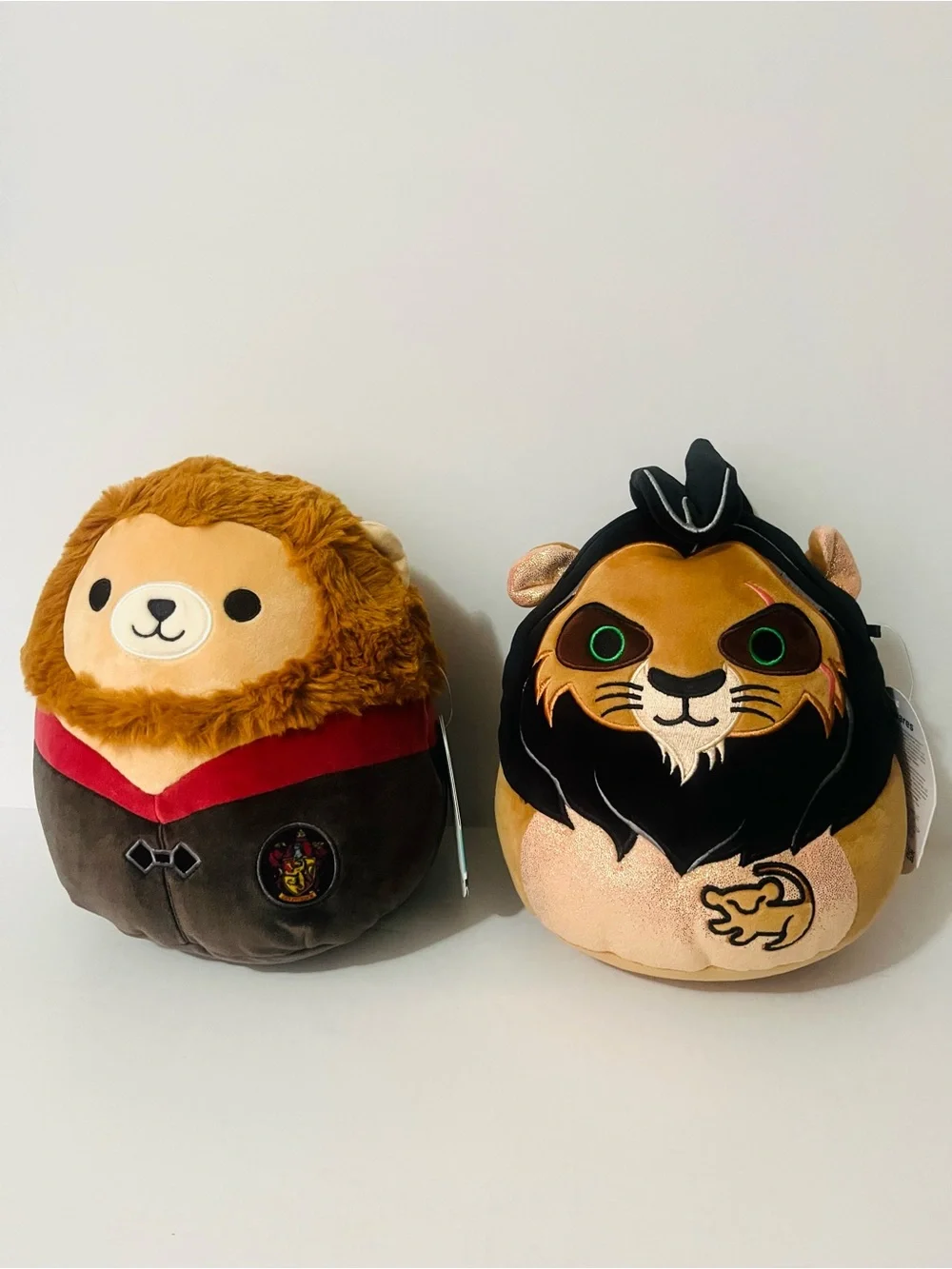 Licensed Squishmallows Disney Plush Lot of 2