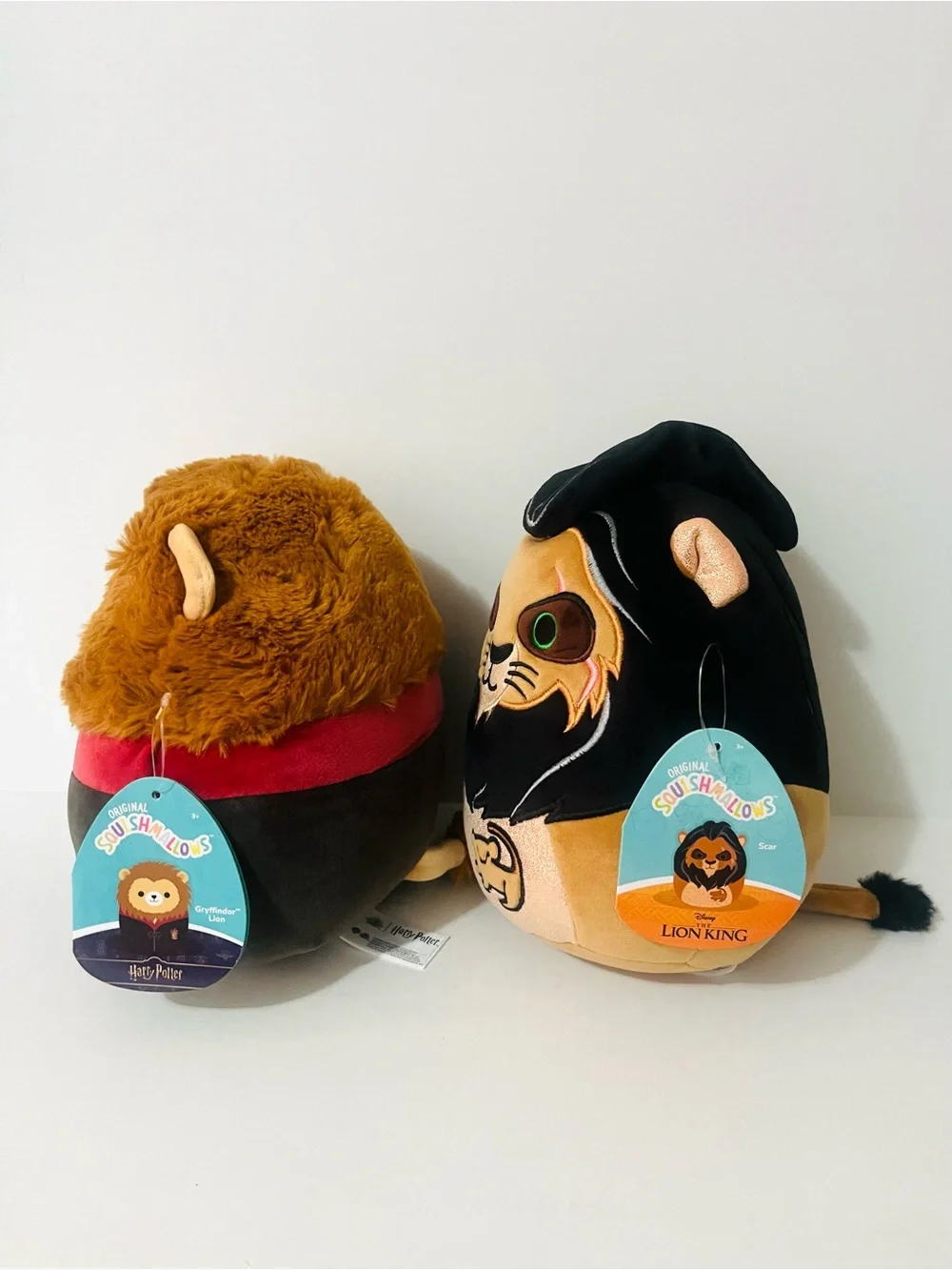 Licensed Squishmallows Disney Plush Lot of 2
