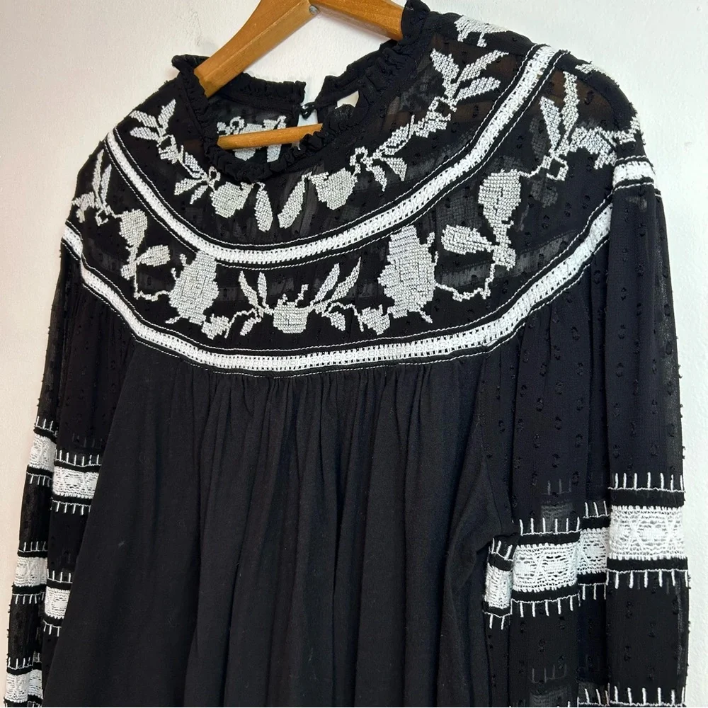 Anthropologie elegant black