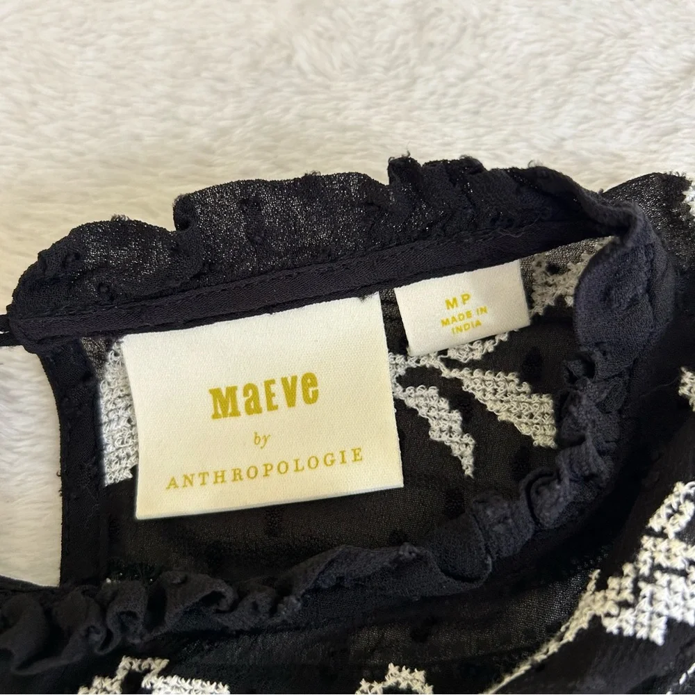 Anthropologie elegant black