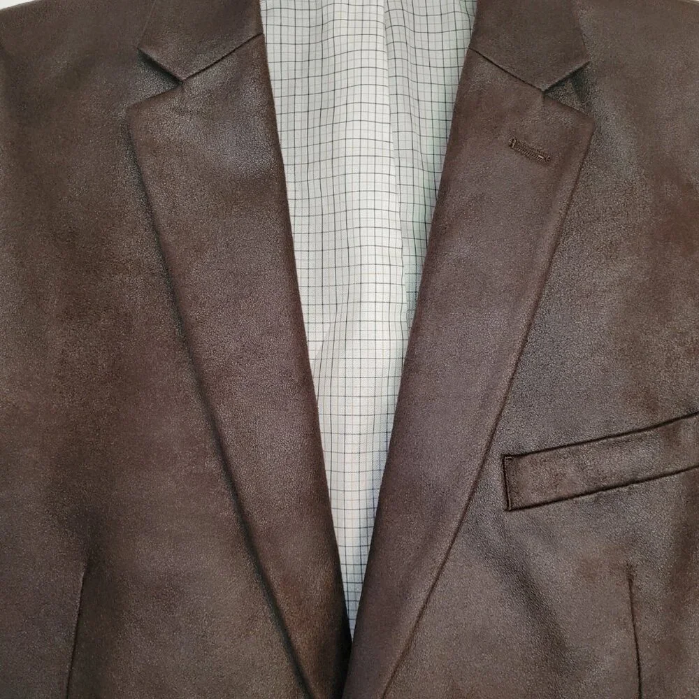 Lauren Ralph Lauren Faux Suede Sport Coat Blazer 46L
