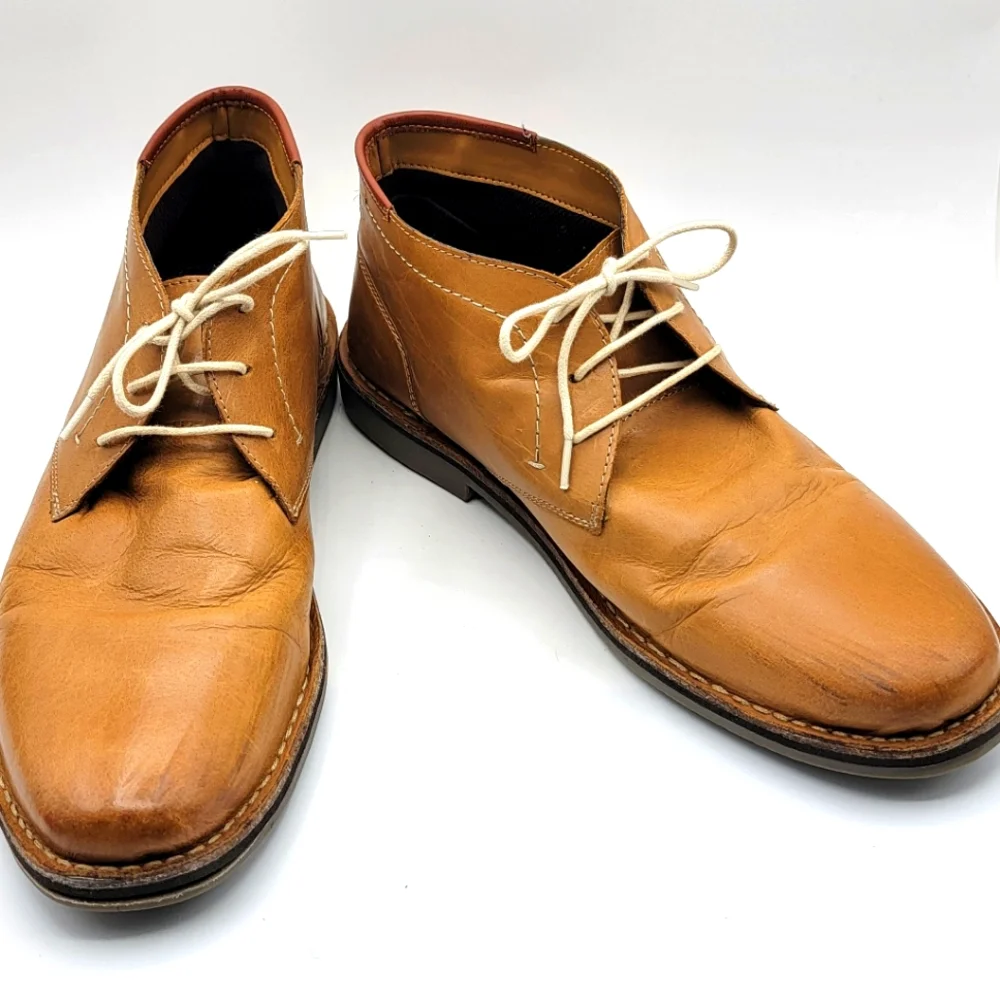 Steve Madden Hestonn Leather‎ Chukka Boot Size 12D #1346