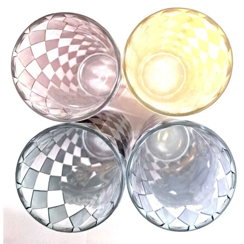 Silver Buffalo Harry Potter Hogwarts Houses 10 oz. Glasses Set of Four