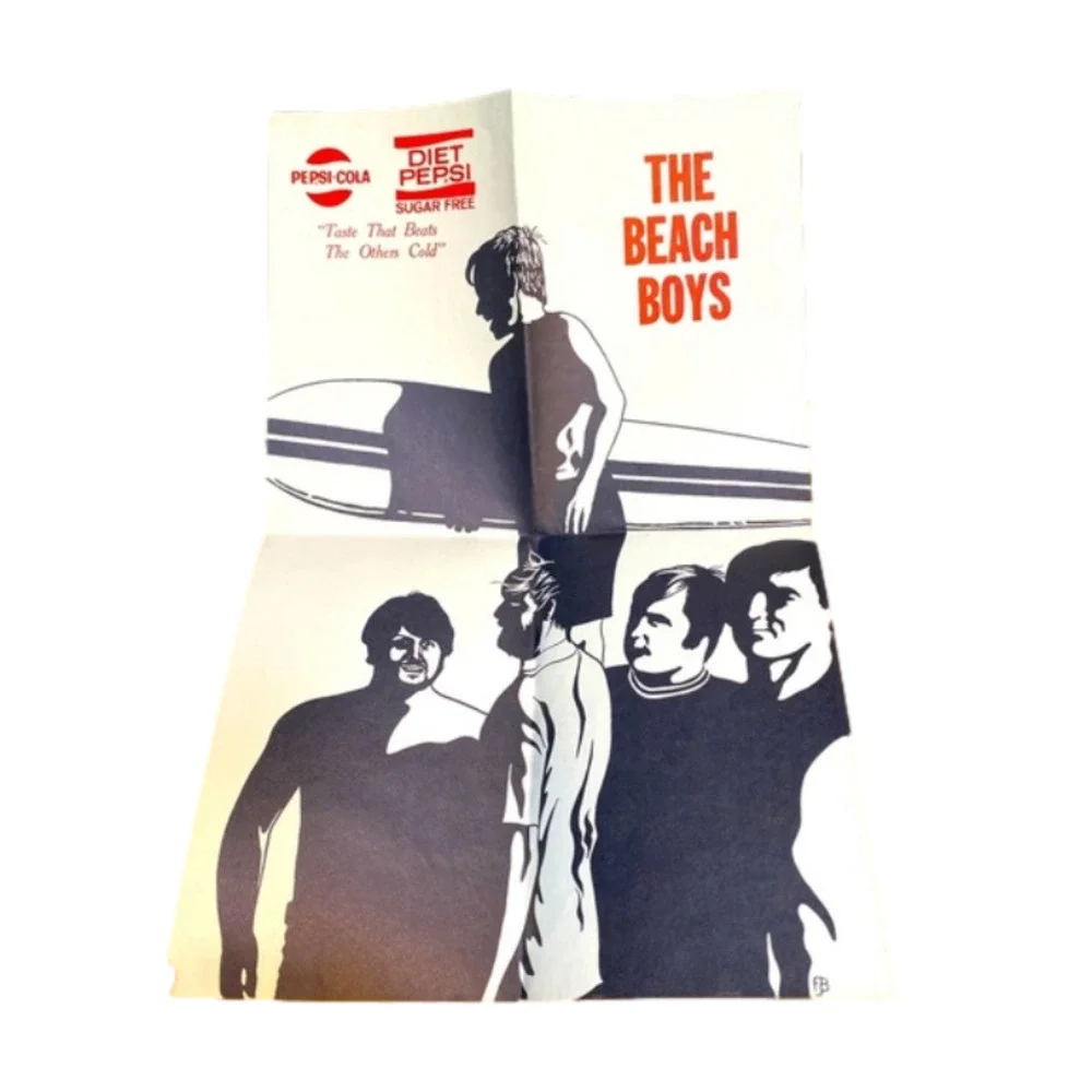 The Beach Boys 1969 Poster Original Collectible #thebeachboys #manhattancollege