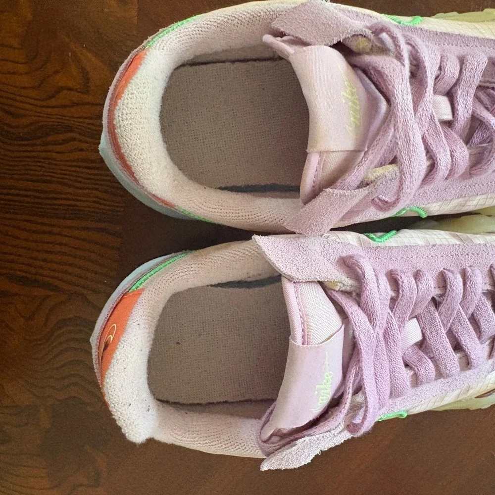Nike Waffle Racer 2X Womens 8 Arctic Pink‎ Green CK6647-601