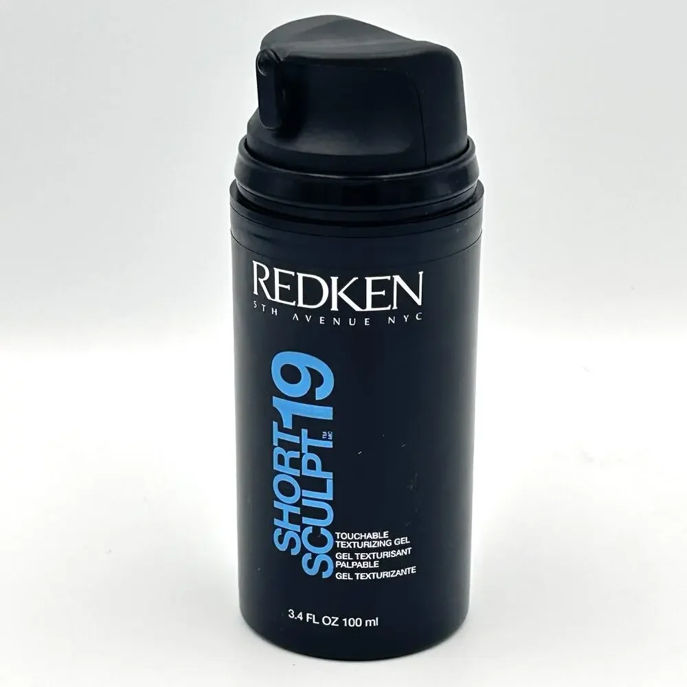 REDKEN Short Sculpt 19 Touchable Texturizing‎ Gel 3.4oz, DISCONTINUED