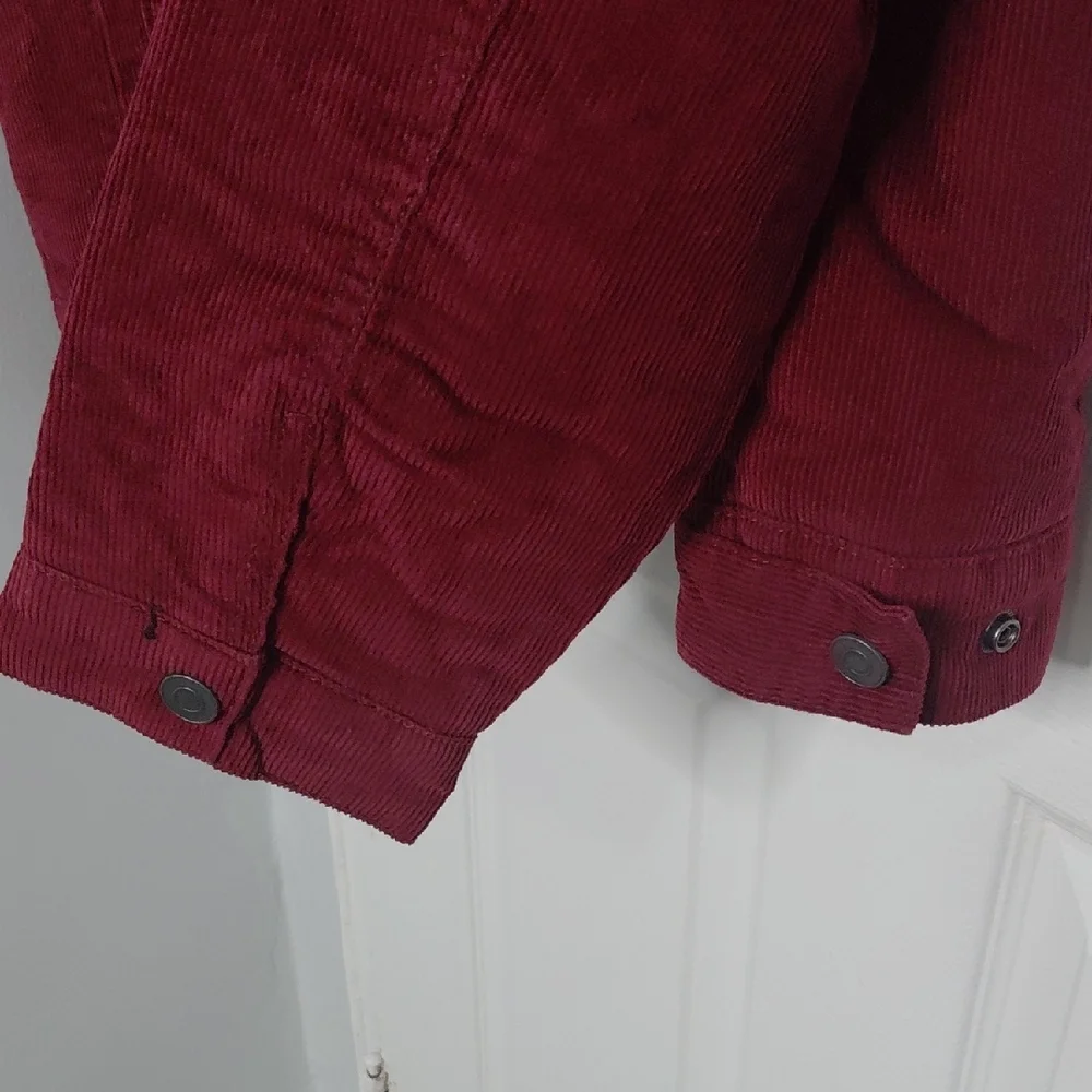 Forever 21 burgundy corduroy