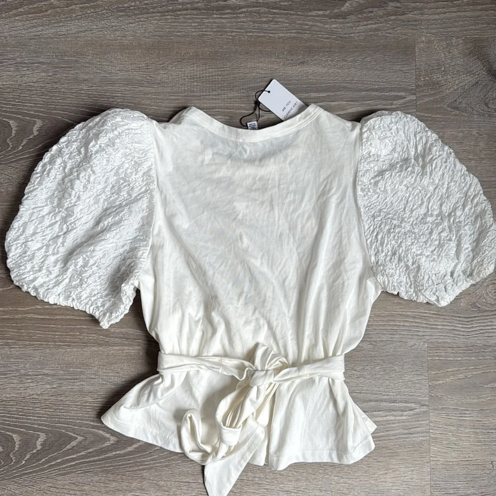 Anthropologie cotton pullover