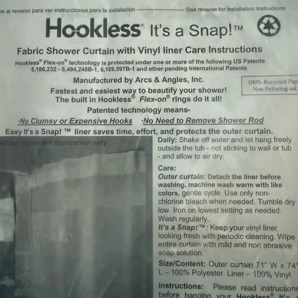 Hookless new packaging
