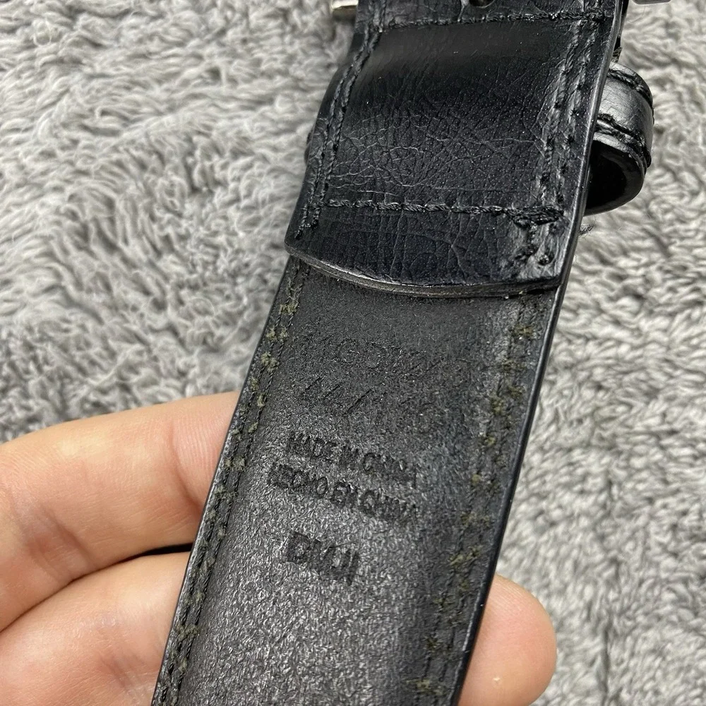 Unbranded‎ Synthetic Leather Belt Mens 44/110 Black