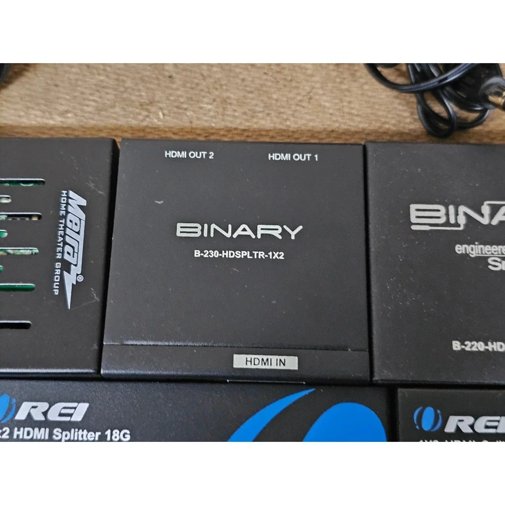 Binary listing includes