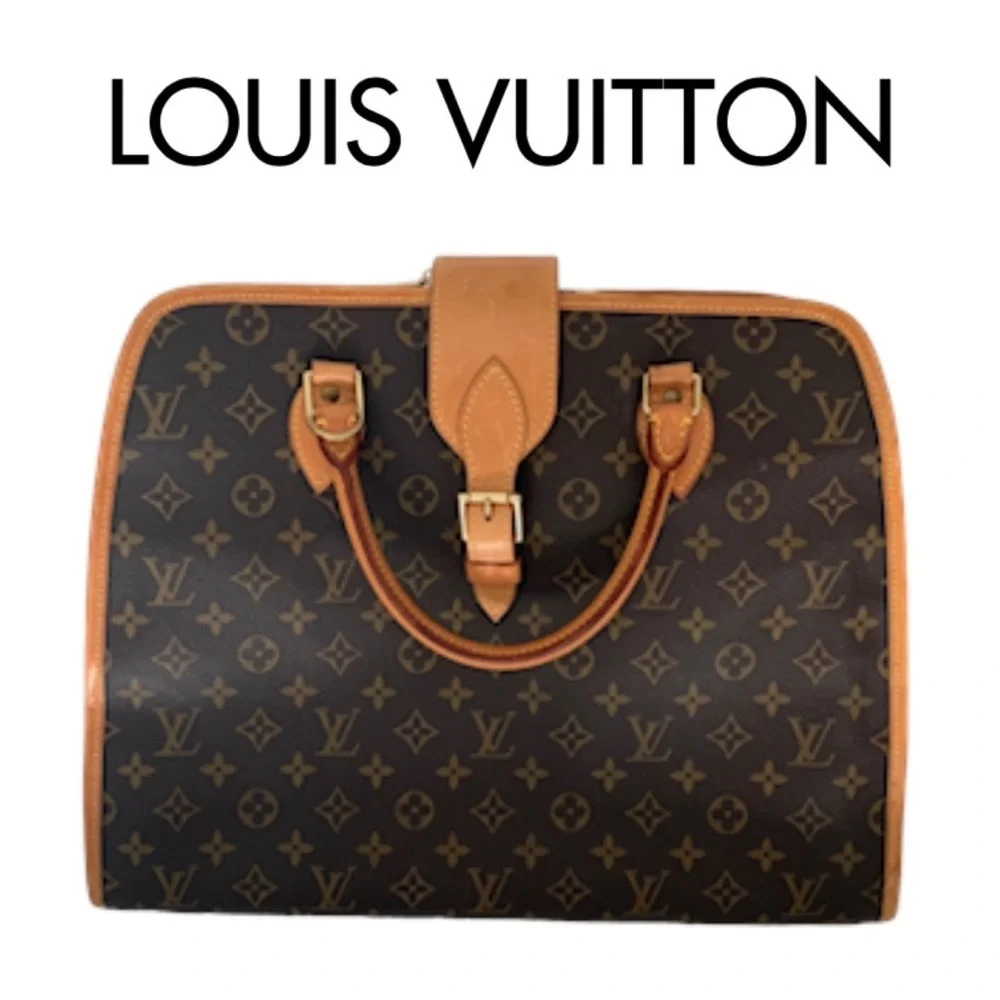 Louis Vuitton Monogram Rivoli Briefcase Laptop Handbag