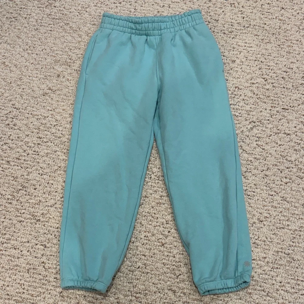 Athleta Girls Aqua / Teal Sweatpants Size 7 C11-164