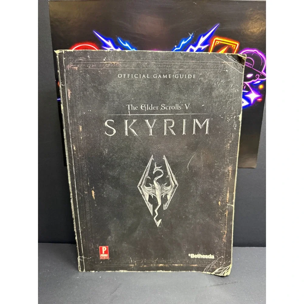 The Elder Scrolls V Skyrim Official Game Guide Prima Games Paperback 2011 Map