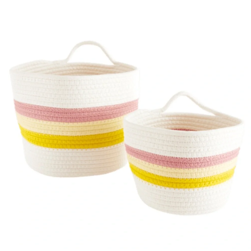 2 Avery Organization Baskets - Spring Marigold
