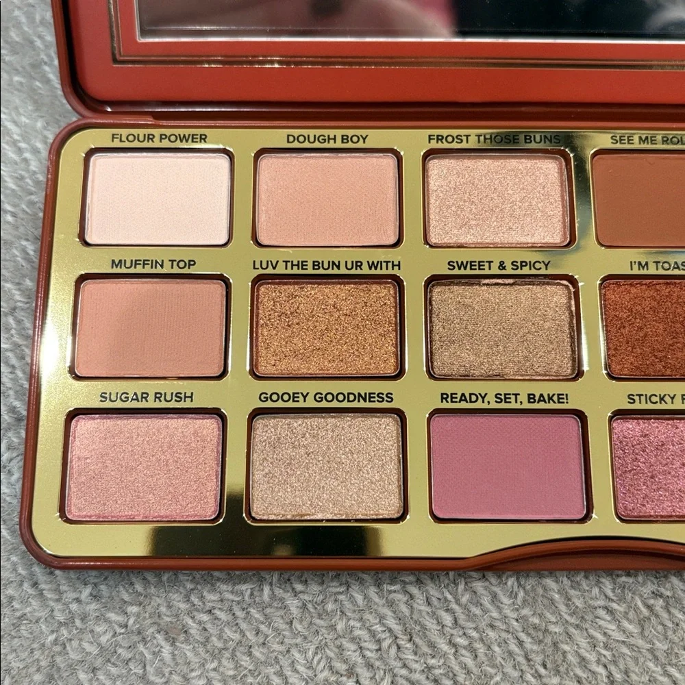 Too Faced Cinnamon Swirl Palette with Warm Hues