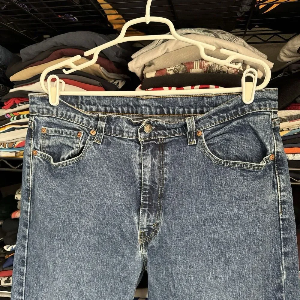 Y2K Levis 503 Jeans Men 36x32 Baggy Wide Leg Faded Skater Western (Tagged 38x34)