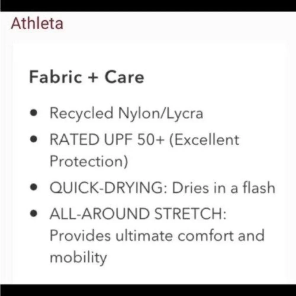 Athleta square neck