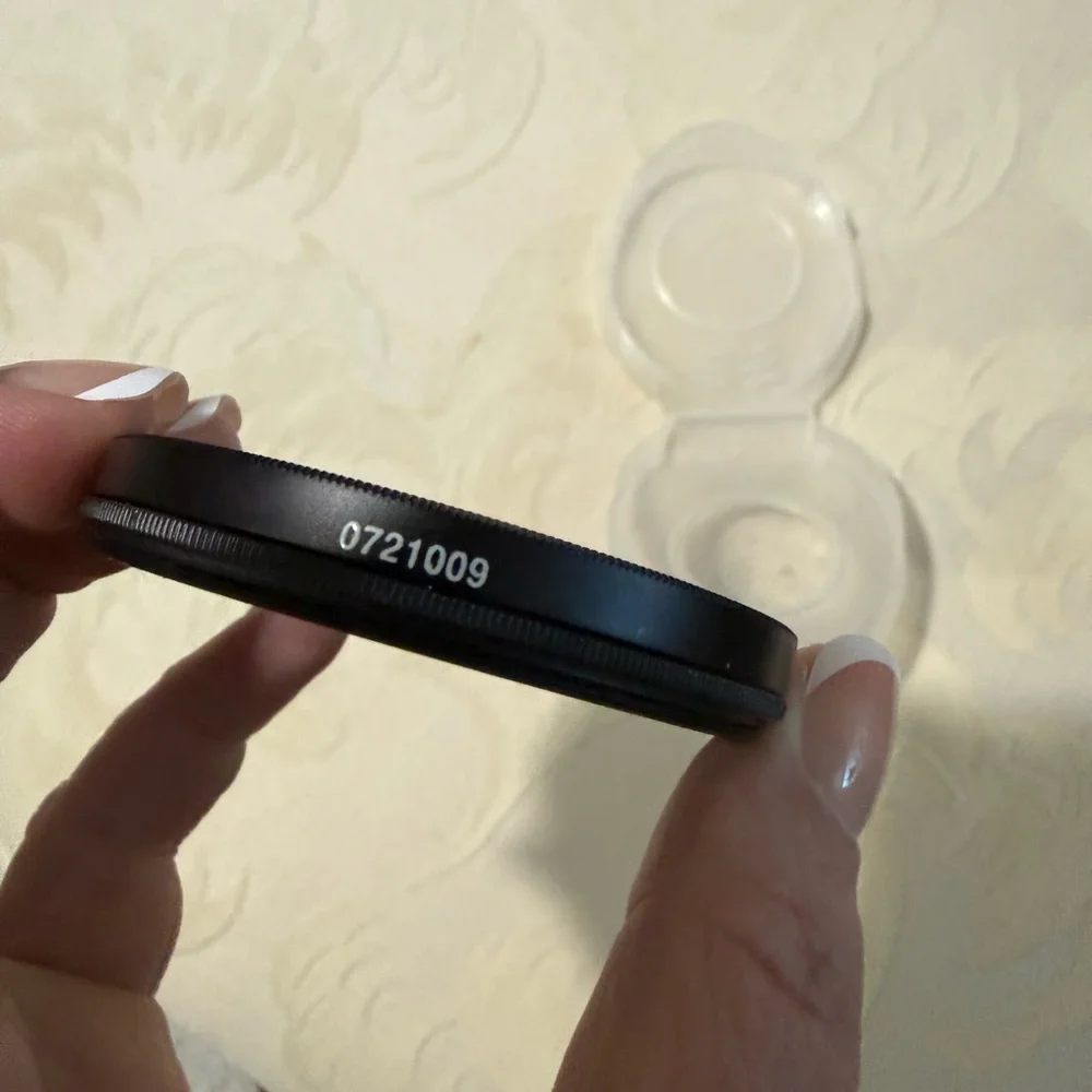 Vivitar 58mm CPL Circular Polarizing Camera Lens Filter w‎ Case