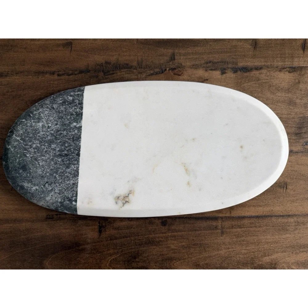 Crate & Barrel Charcuterie Board, Marble, NEW IN BOX
