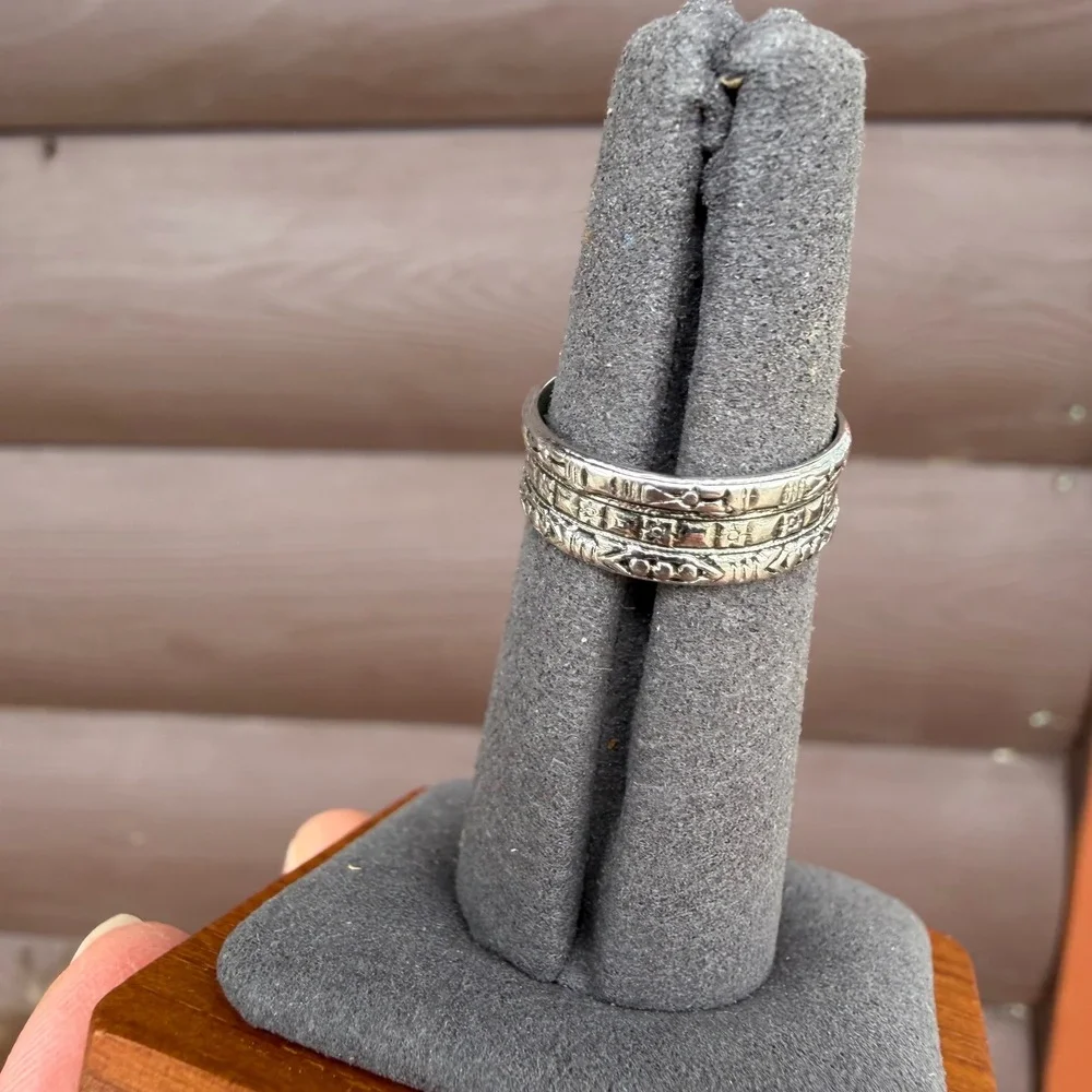Avon silver tone