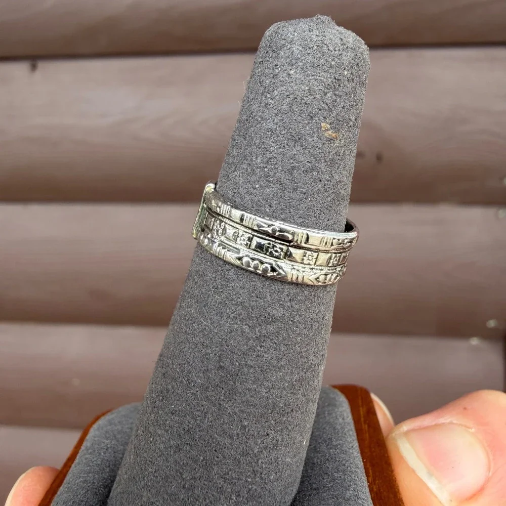 Avon silver tone