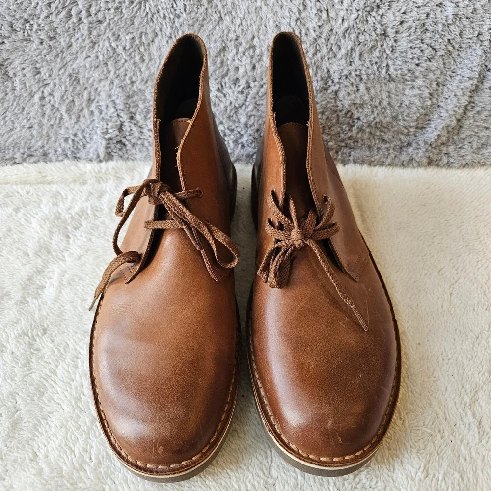 Clarks men leather