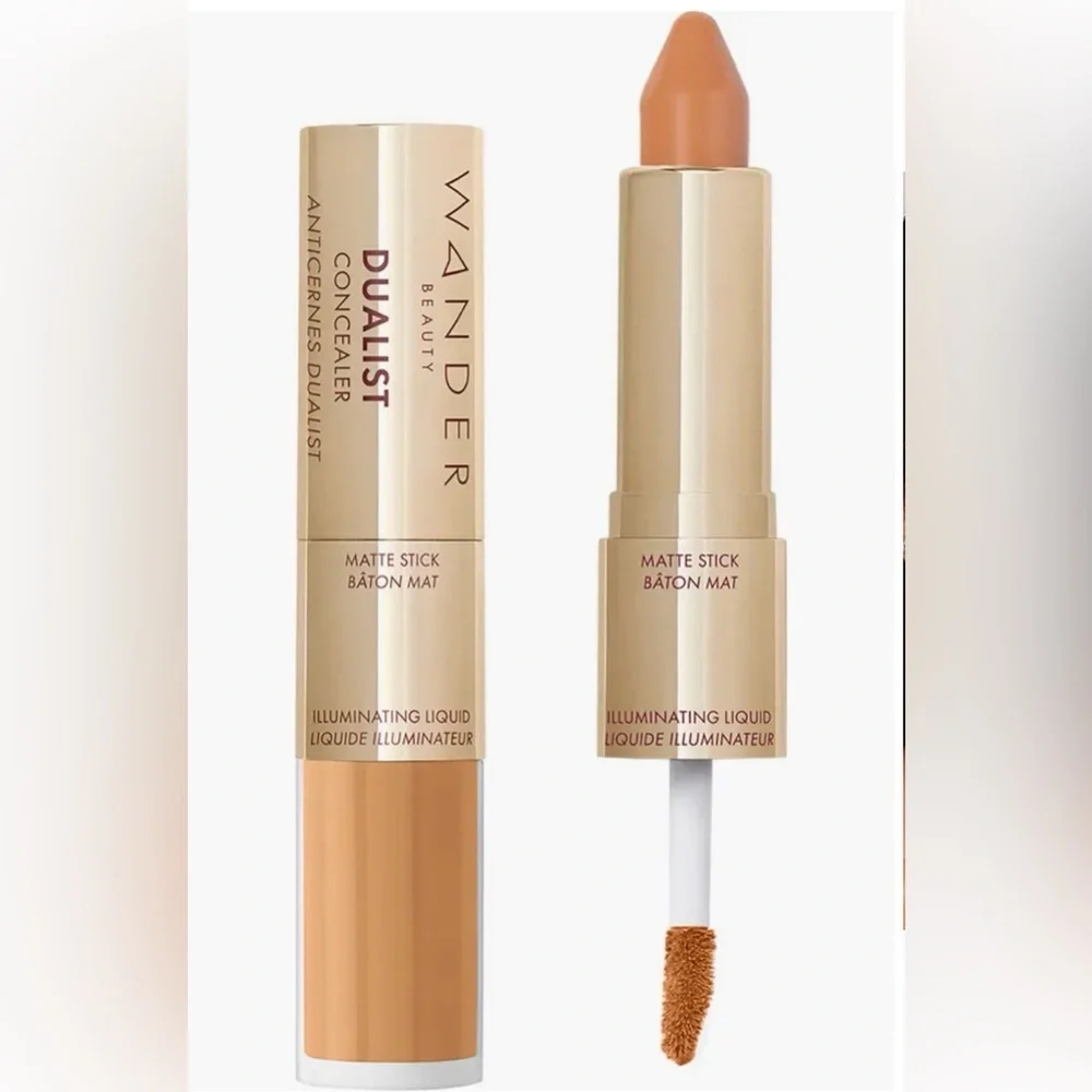 Wander Beauty Dualist Matte & Illuminating Concealer - NIB, TAN
